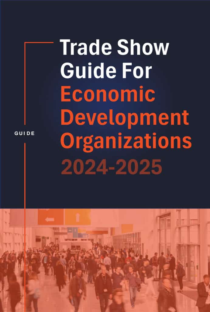 White paper cover image for Trade Show Guide and Calendar for Economic Development Organizations 2024-2025
